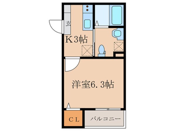 comfort plusの物件間取画像